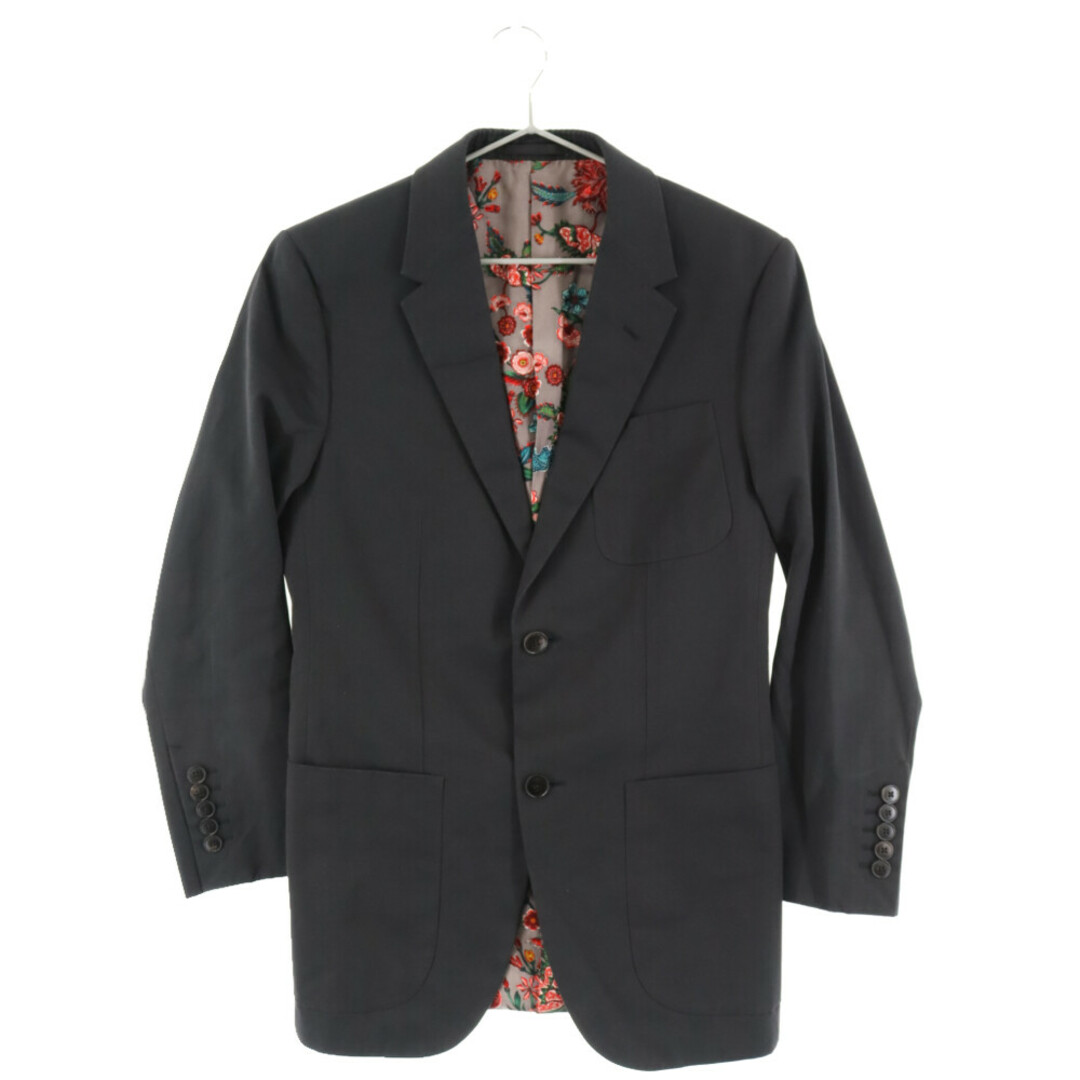 Gucci(グッチ)のGUCCI グッチ FLORAL BLAZER フローラル総柄シルクテーラードジャケット マルチカラー 342322 メンズのジャケット/アウター(フライトジャケット)の商品写真