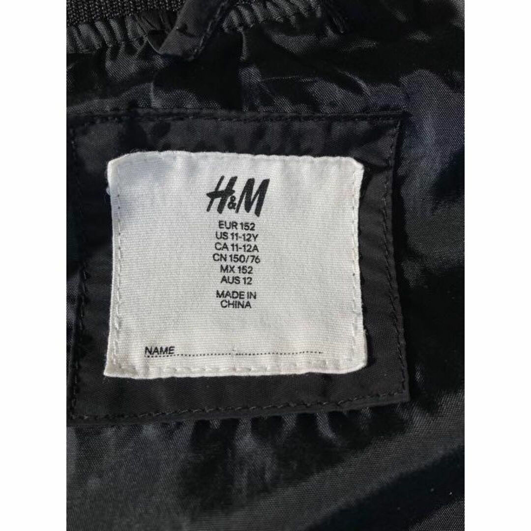 ZARA(ザラ)のH&M フライトジャケット リバーシブルスパンコール 150cm キッズ/ベビー/マタニティのキッズ服女の子用(90cm~)(ジャケット/上着)の商品写真