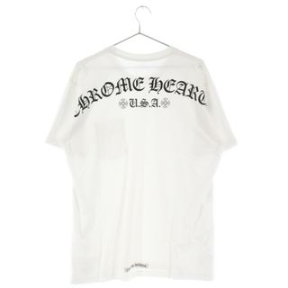 クロムハーツ(Chrome Hearts)のCHROME HEARTS クロムハーツ CH ARCH USA BACK PRINT S/S TEE CHアーチロゴ バックプリントロゴ 半袖Tシャツ カットソー ホワイト(Tシャツ/カットソー(半袖/袖なし))