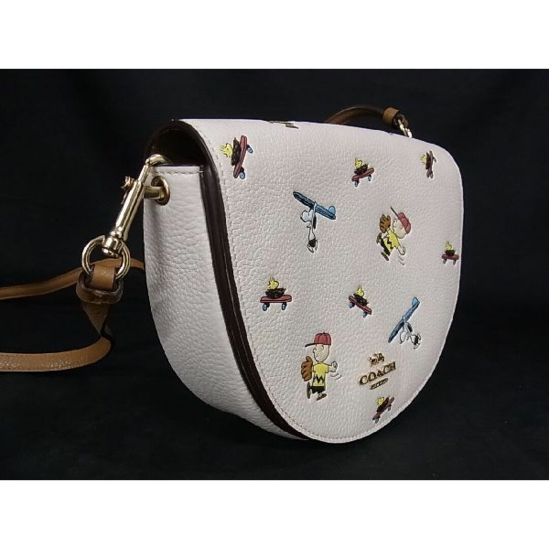 COACH コーチ スヌーピー ピーナッツ ショルダーバッグ 未使用品-