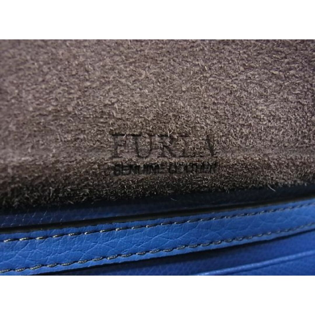 Furla(フルラ)の■新品■未使用■ FURLA フルラ レザー 2WAY ショルダーウォレット ミニバッグ 長財布 レディース ライトブルー系 AQ4885  レディースのバッグ(ショルダーバッグ)の商品写真