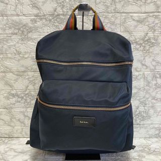 難あり　Paul Smith ポールスミス　ナイロンリュック　オレンジ迷彩