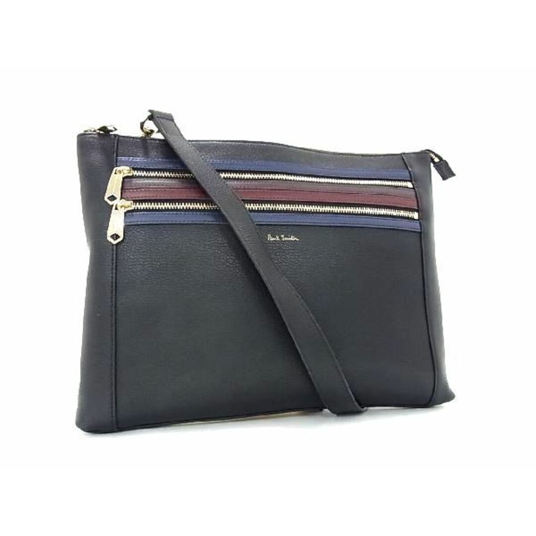 □極美品□ Paul Smith ポールスミス レザー クロスボディ ショルダー