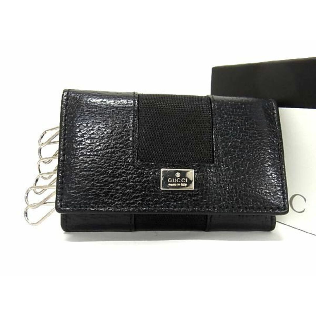 □新品□未使用□ GUCCI グッチ レザー 6連 キーケース 鍵入れ メンズ