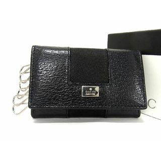 グッチ(Gucci)の■新品■未使用■ GUCCI グッチ レザー 6連 キーケース 鍵入れ メンズ レディース ブラック系 AS2509 (その他)