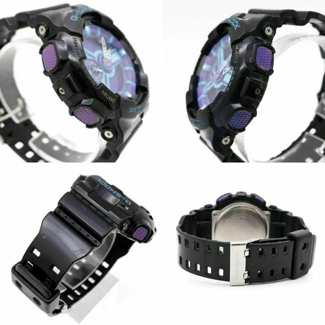 G-SHOCK(ジーショック)の《一点物》G-SHOCK 腕時計 パープル アナデジ 20気圧防水 メンズ メンズの時計(腕時計(アナログ))の商品写真