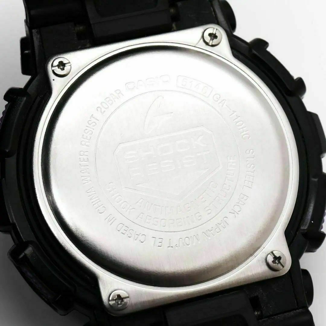 G-SHOCK(ジーショック)の《一点物》G-SHOCK 腕時計 パープル アナデジ 20気圧防水 メンズ メンズの時計(腕時計(アナログ))の商品写真