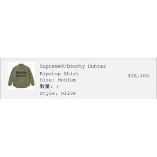 Supreme - supreme bounty hunter ripstop shirtの通販 by 麦茶
