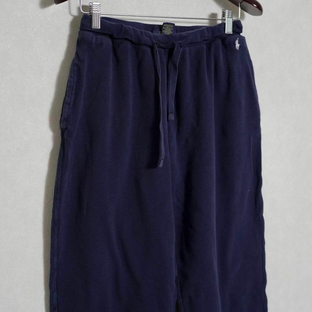 Ralph Lauren(ラルフローレン)のラルフローレン　スウェットパンツ　ネイビー　無地　イージーパンツ　刺繍ロゴ メンズのパンツ(その他)の商品写真