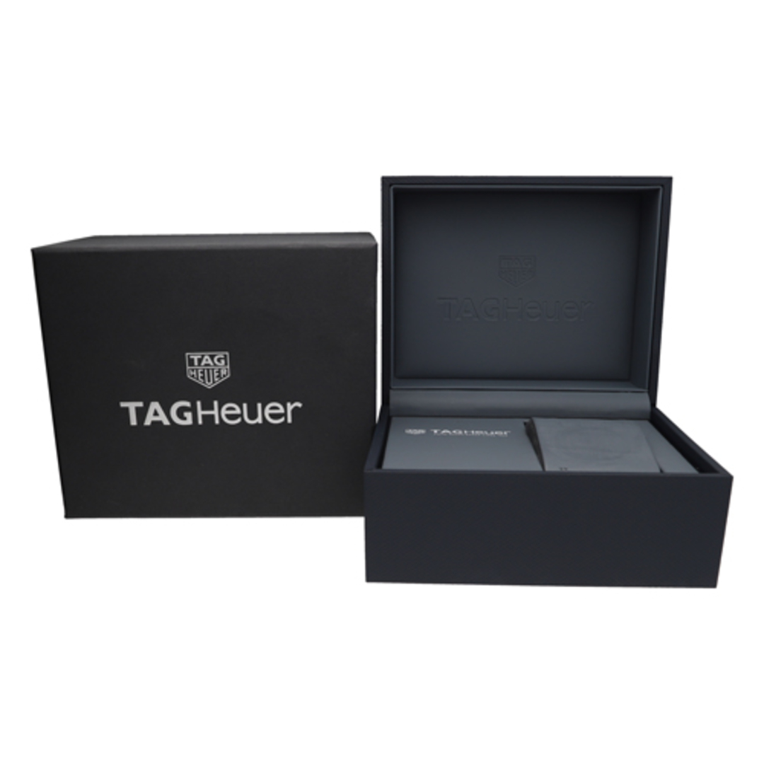 TAG Heuer(タグホイヤー)の【117415】TAG HEUER タグホイヤー  WAY208F アクアレーサーバンフォード　世界限定1500本 ブラックダイヤル TI 自動巻き 保証書 純正ボックス 腕時計 時計 WATCH メンズ 男性 男 紳士【中古】 メンズの時計(腕時計(アナログ))の商品写真