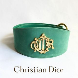 クリスチャンディオール(Christian Dior)のクリスチャンディオール ヴィンテージベルト グリーン(ベルト)