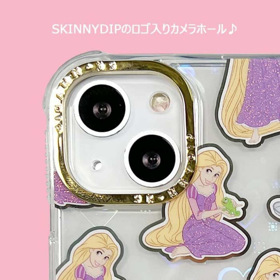 iPhone13 ディズニー ラプンツェル x SKINNYDIP TPU クリ 4