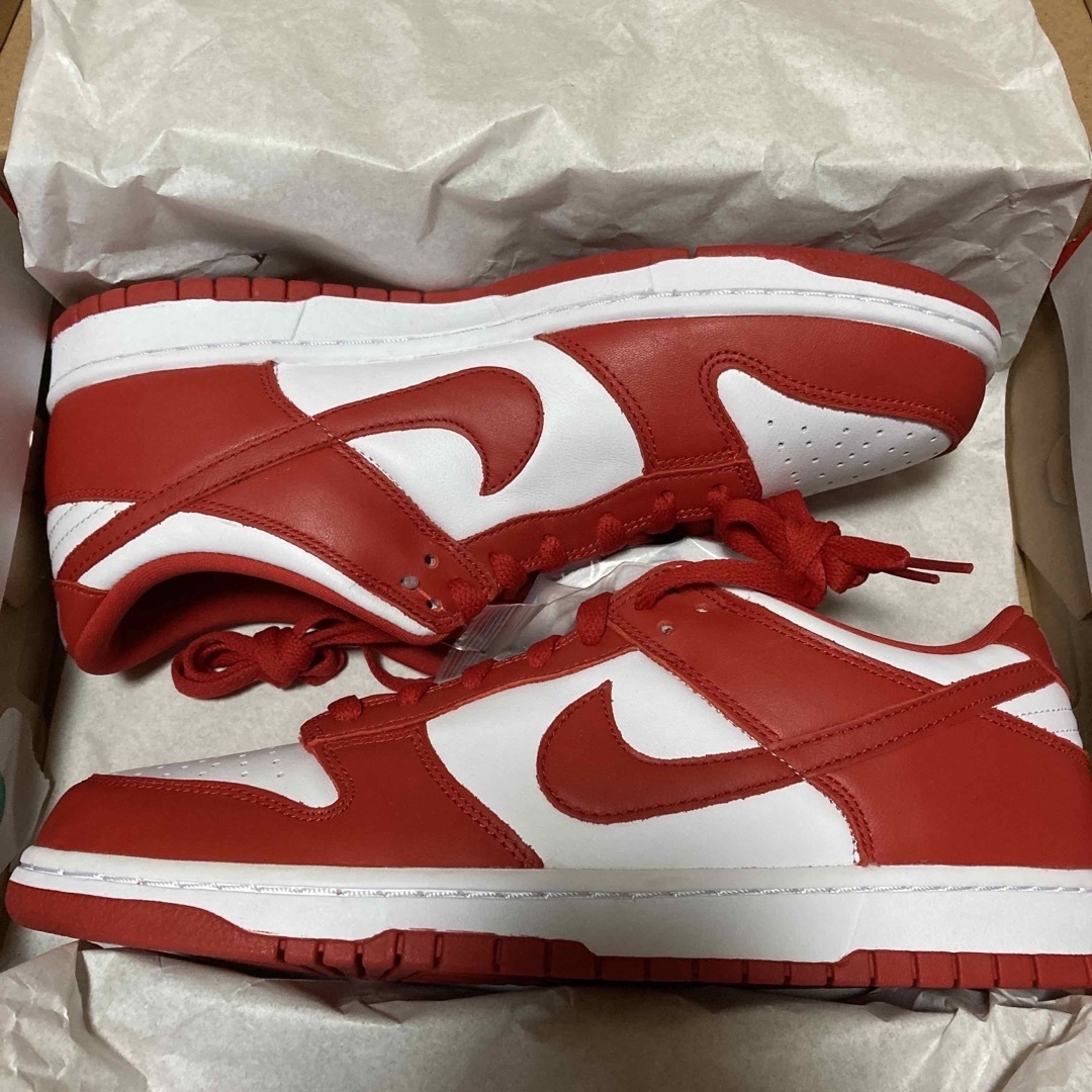 nike dunk sp  university red 28.5