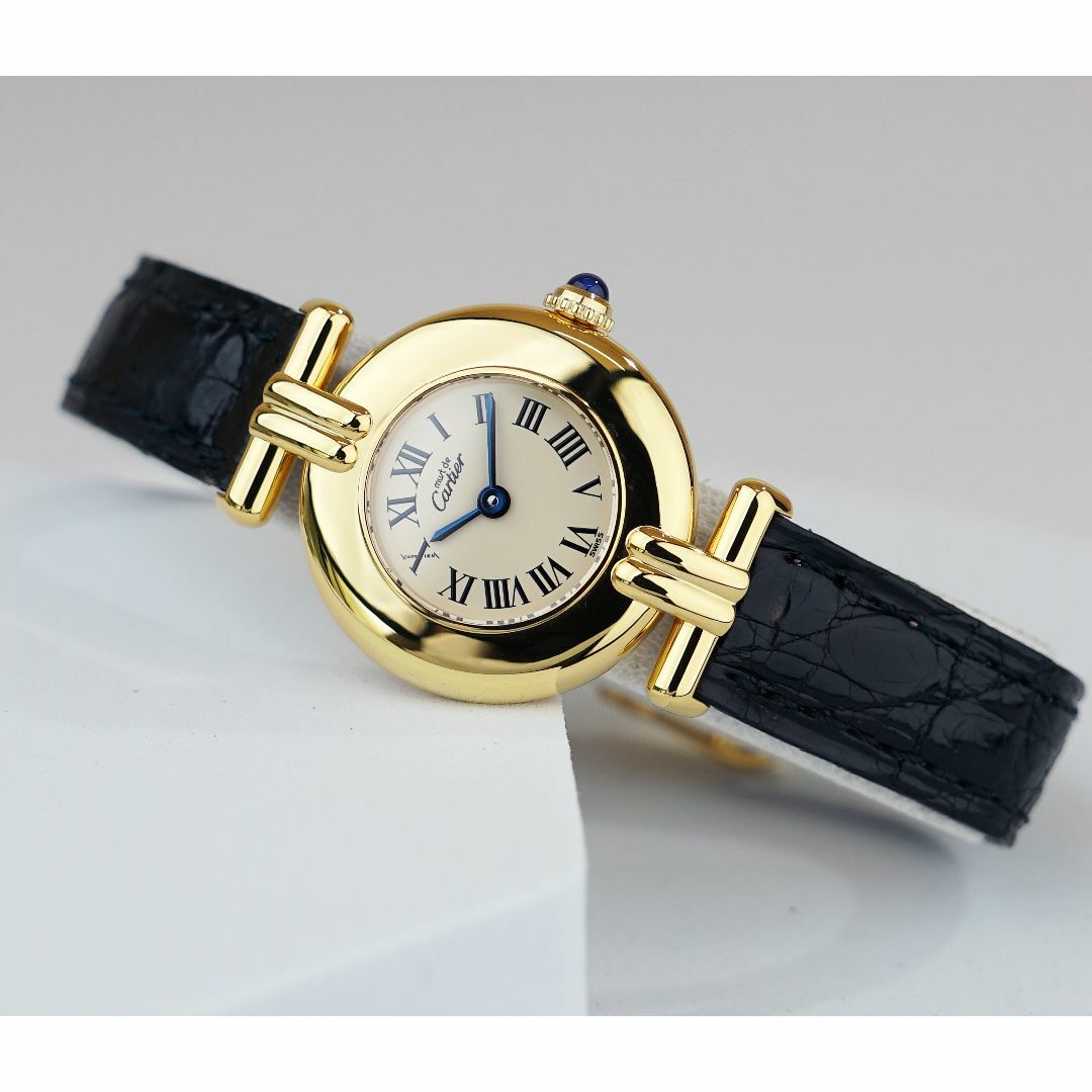 美品 カルティエ マスト コリゼ ローマン SM Cartier