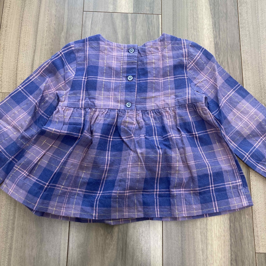 babyGAP(ベビーギャップ)の【babyGap】Aライン　ブラウス　90センチ キッズ/ベビー/マタニティのキッズ服女の子用(90cm~)(ブラウス)の商品写真