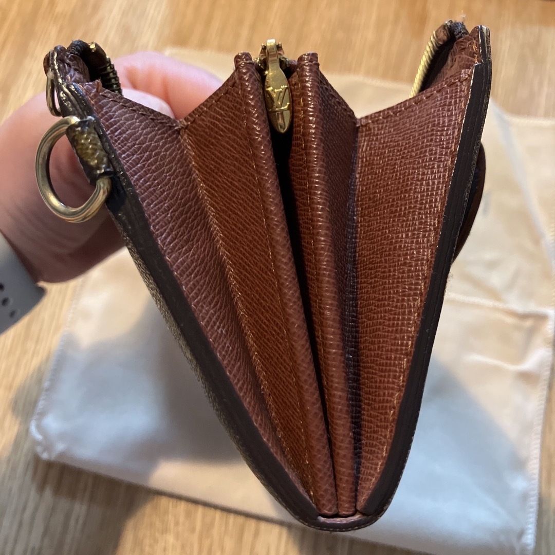 LOUIS VUITTON(ルイヴィトン)の美品・レア！正規品 ルイヴィトン モノグラム 財布 ポシェット ショルダー レディースのファッション小物(財布)の商品写真