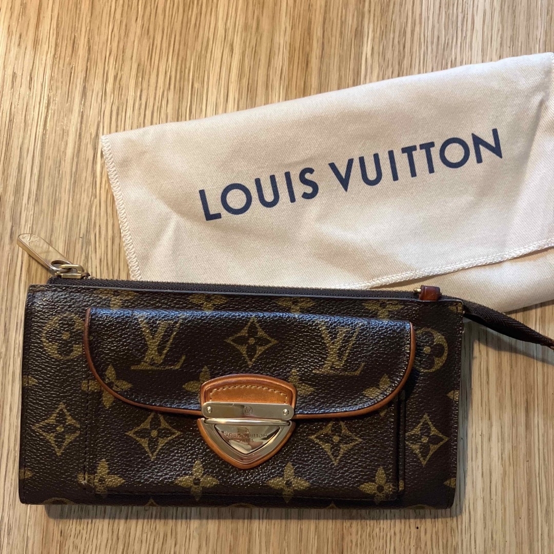 LOUIS VUITTON(ルイヴィトン)の美品・レア！正規品 ルイヴィトン モノグラム 財布 ポシェット ショルダー レディースのファッション小物(財布)の商品写真