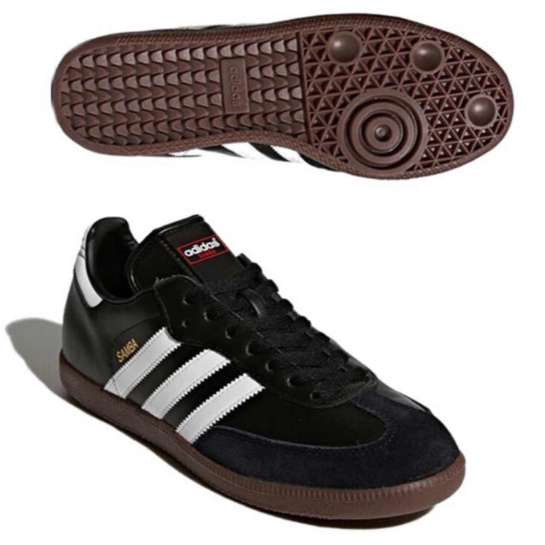 adidas Samba Leather "Core Black" 27.5cm