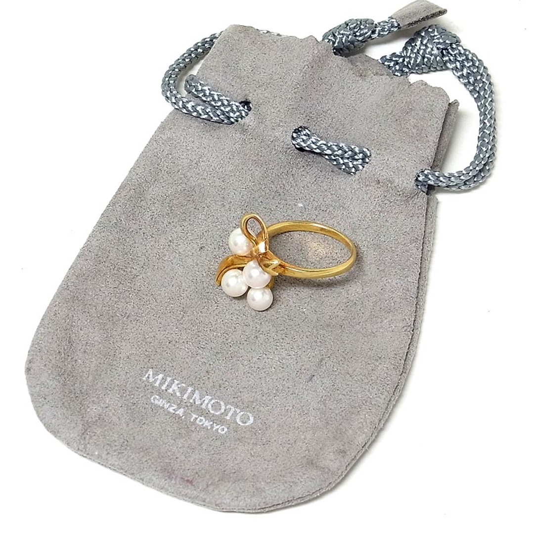 MIKIMOTO - ミキモト MIKIMOTO ベビーパール リボインデザイン
