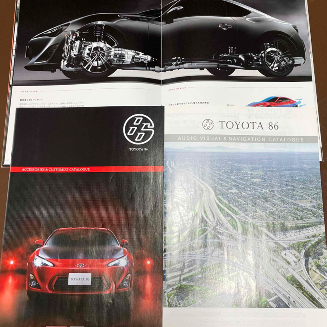 トヨタ(トヨタ)のTOYOTA86 カタログ 自動車/バイクの自動車(カタログ/マニュアル)の商品写真