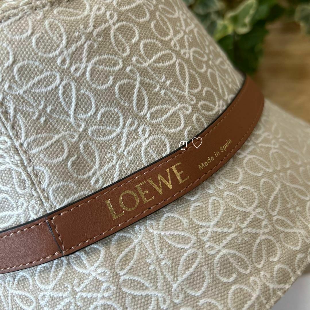 LOEWE ロエベ アナグラムバケットハット 57 現行販売品 帽子 