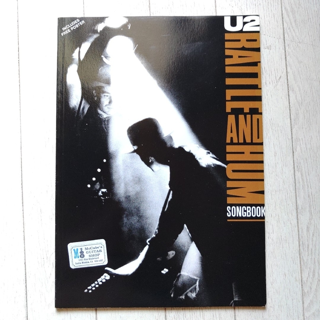 [中古/楽譜/洋書]U2 "Rattle and Hum" song book 楽器のスコア/楽譜(その他)の商品写真