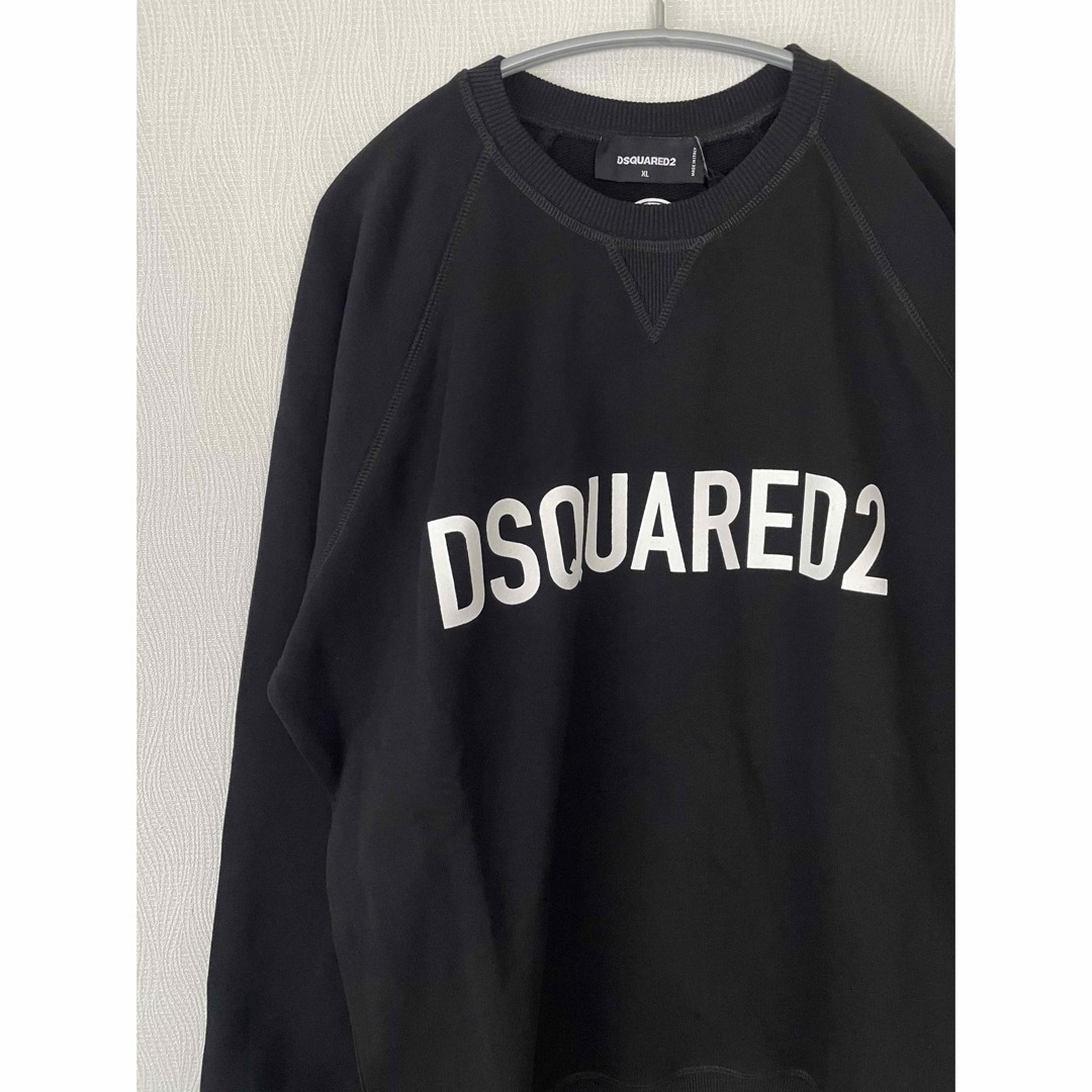 【新品】DSQUARED2 ディースクエアード ブラック トレーナー