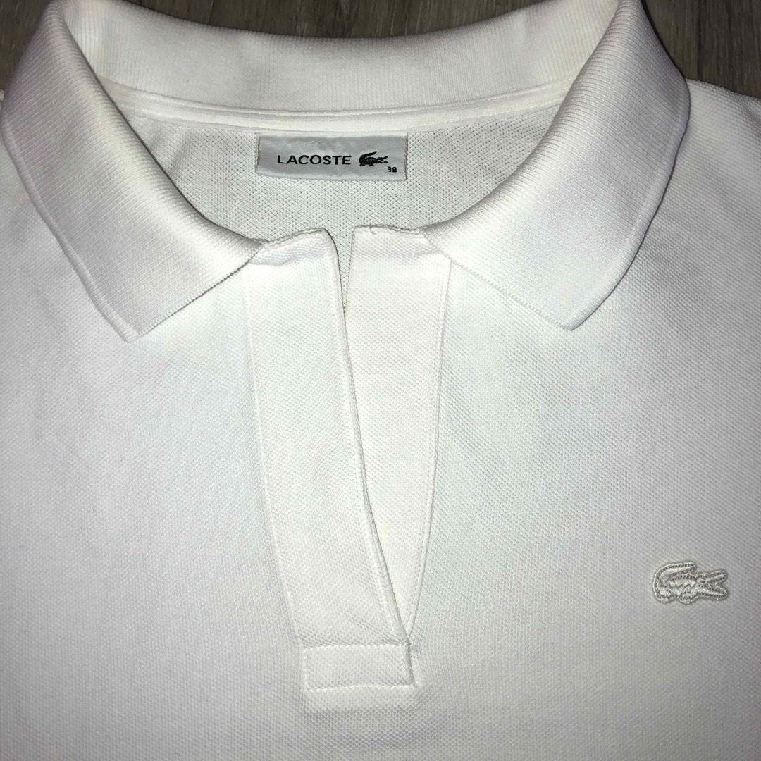 LACOSTE - ラコステ スキッパーネック裾リブポロシャツの通販 by