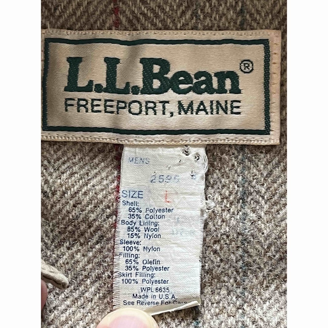 美品!L.L.BEAN STORM COAT ストームコート ヴィンテージ - ステン