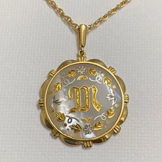 ミキモト(MIKIMOTO)のミキモト 御木本 MIKIMOTO K18 ピクウェ シェル ペンダントトップ(ネックレス)