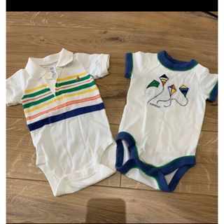 ベビーギャップ(babyGAP)のベビーGAP ロンパース60 2枚セット(ロンパース)