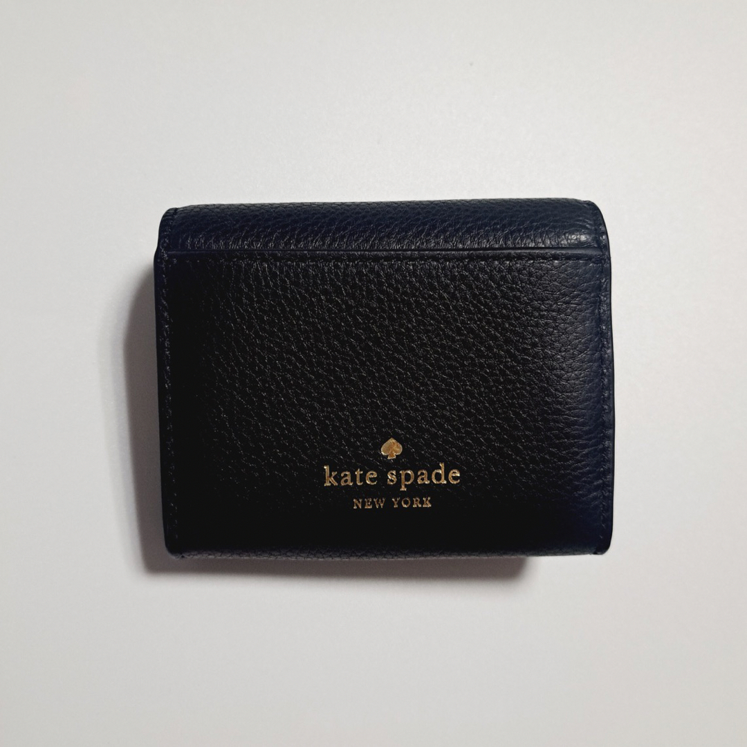 最終値下げ♡Kate Spade レディース ブラック 黒 二つ折り財布