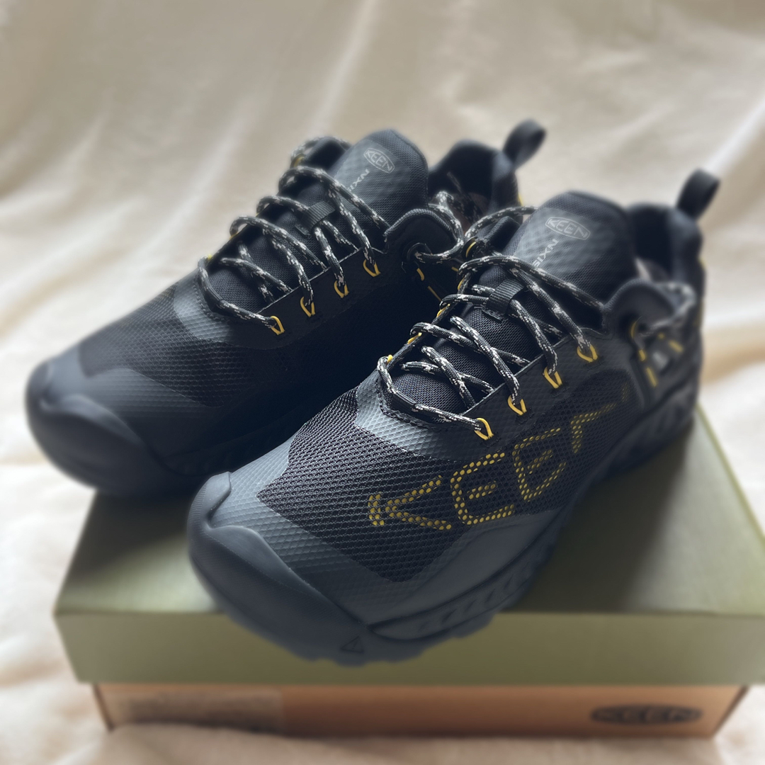 KEEN(キーン)の新品【キーン】トレッキングシューズ NXIS EVO WP ウォータープルーフ メンズの靴/シューズ(スニーカー)の商品写真