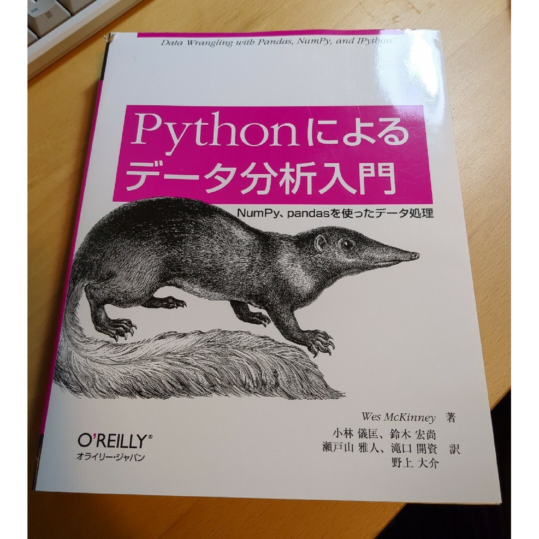 Ｐｙｔｈｏｎによるデータ分析入門 ＮｕｍＰｙ、ｐａｎｄａｓを使ったデータ処理 エンタメ/ホビーの本(コンピュータ/IT)の商品写真