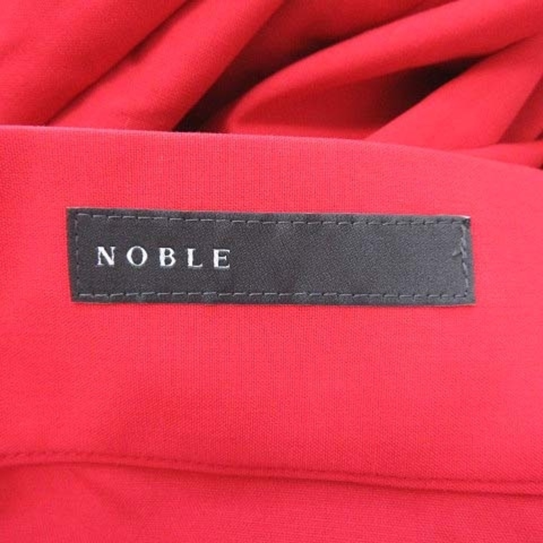 Noble(ノーブル)のノーブル NOBLE フレアスカート ロング ウール 38 赤 レッド /CT レディースのスカート(ロングスカート)の商品写真