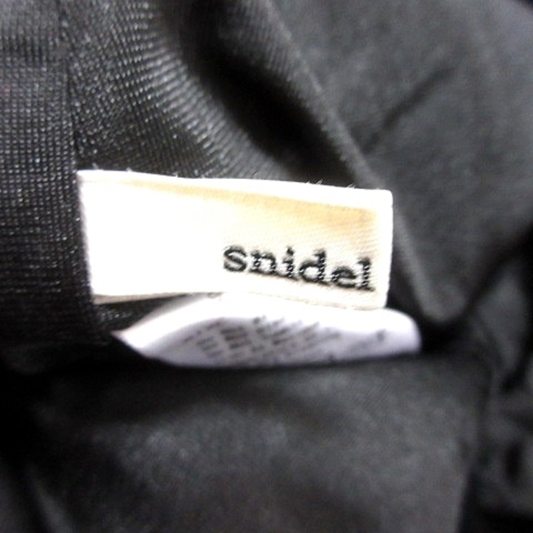 SNIDEL(スナイデル)のスナイデル snidel ショートパンツ 総柄 0 黒 ブラック /RT レディースのパンツ(ショートパンツ)の商品写真