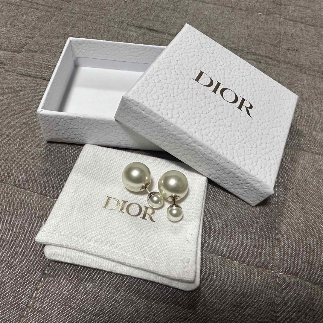 Dior - 最終値下げ Dior ディオール パールピアス トライバルピアス 美
