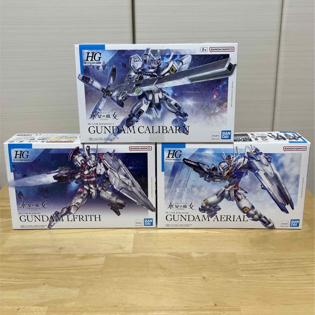 BANDAI - 【新品未開封】HG 機動戦士ガンダム 水星の魔女 プラモデル3 ...