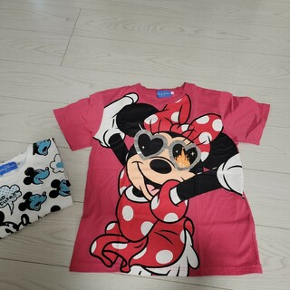 ディズニー(Disney)のディズニーTシャツ2枚セット150(Tシャツ/カットソー)