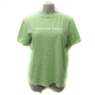 ザラ(ZARA)のザラ Tシャツ カットソー 半袖 緑 グリーン /YI(Tシャツ(半袖/袖なし))