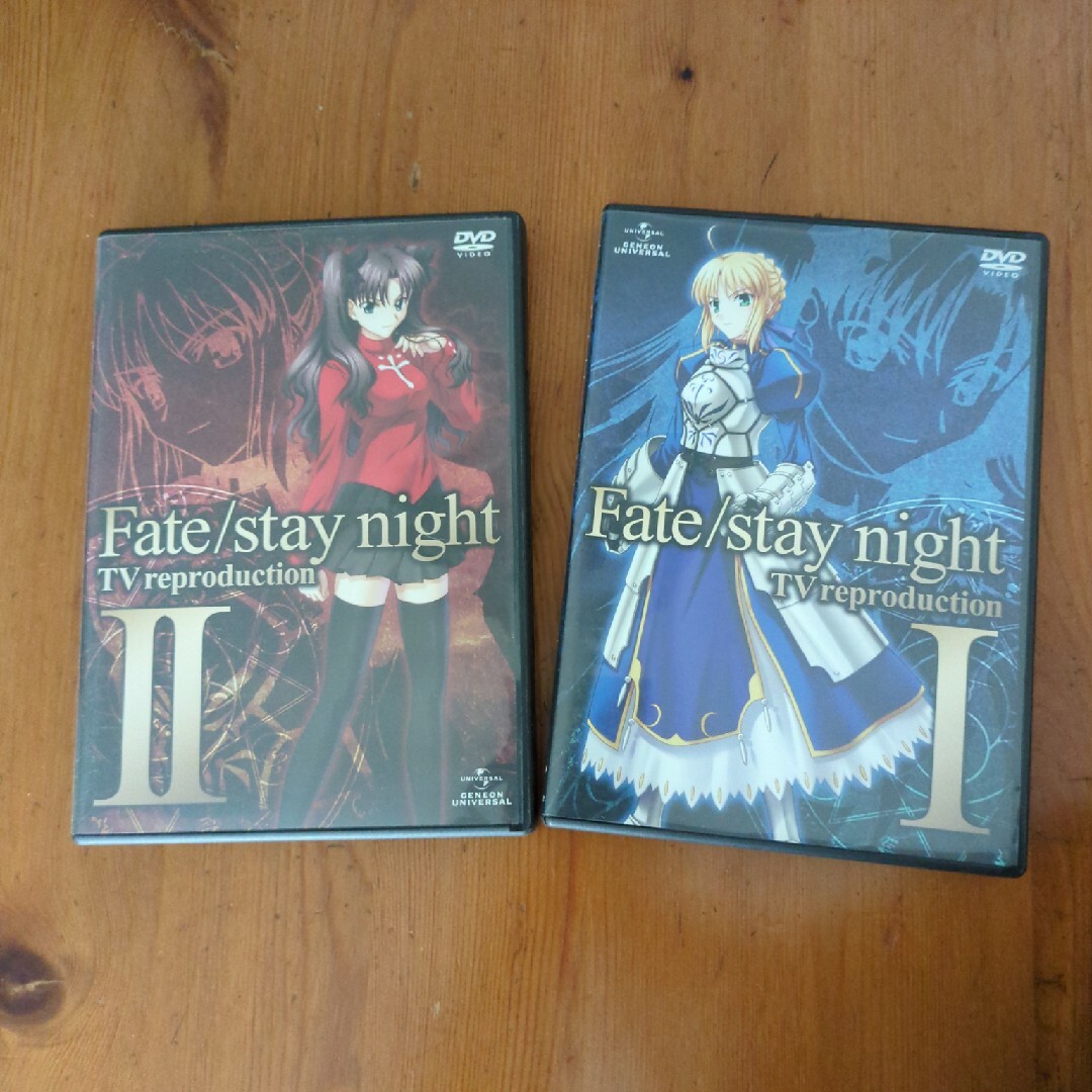 Fate／stay　night　TV　reproduction　I　Ⅱ DVD