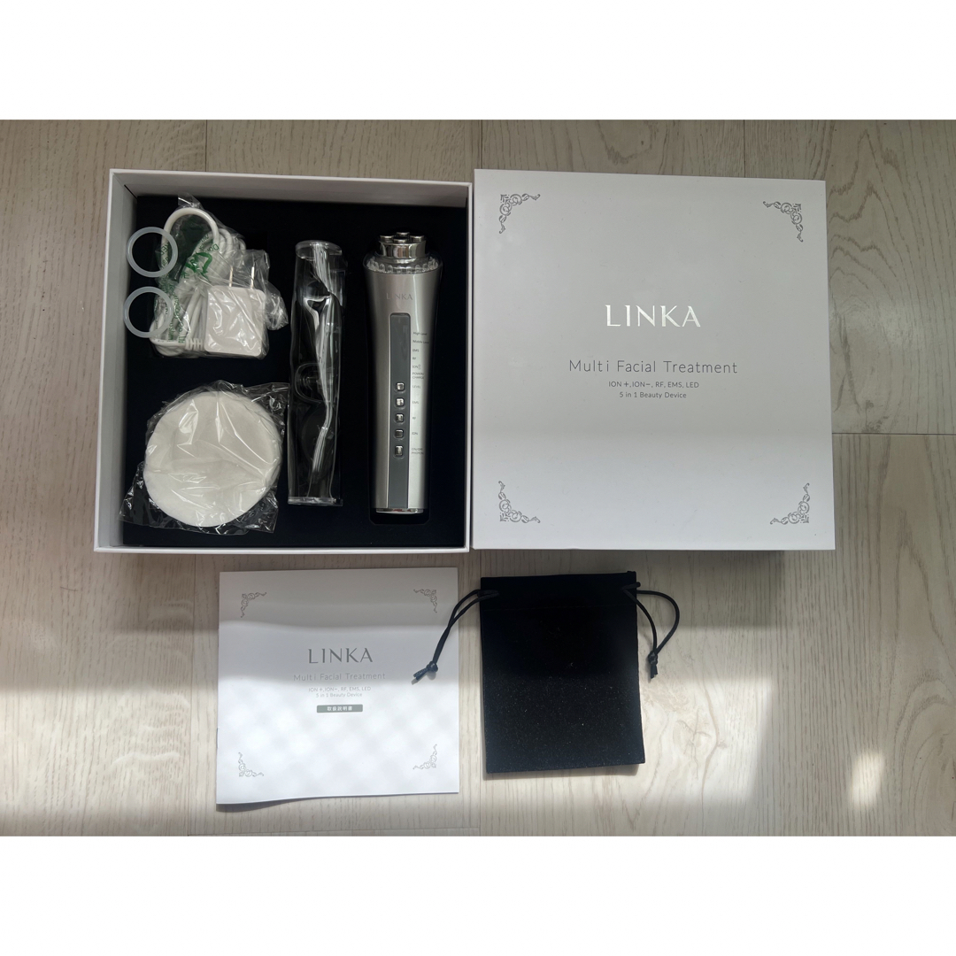 イオン導入LINKA リンカ マルチフェイシャルトリートメント 美顔器