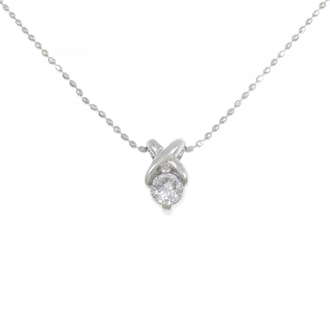 PT ダイヤモンド ネックレス 0.20CT