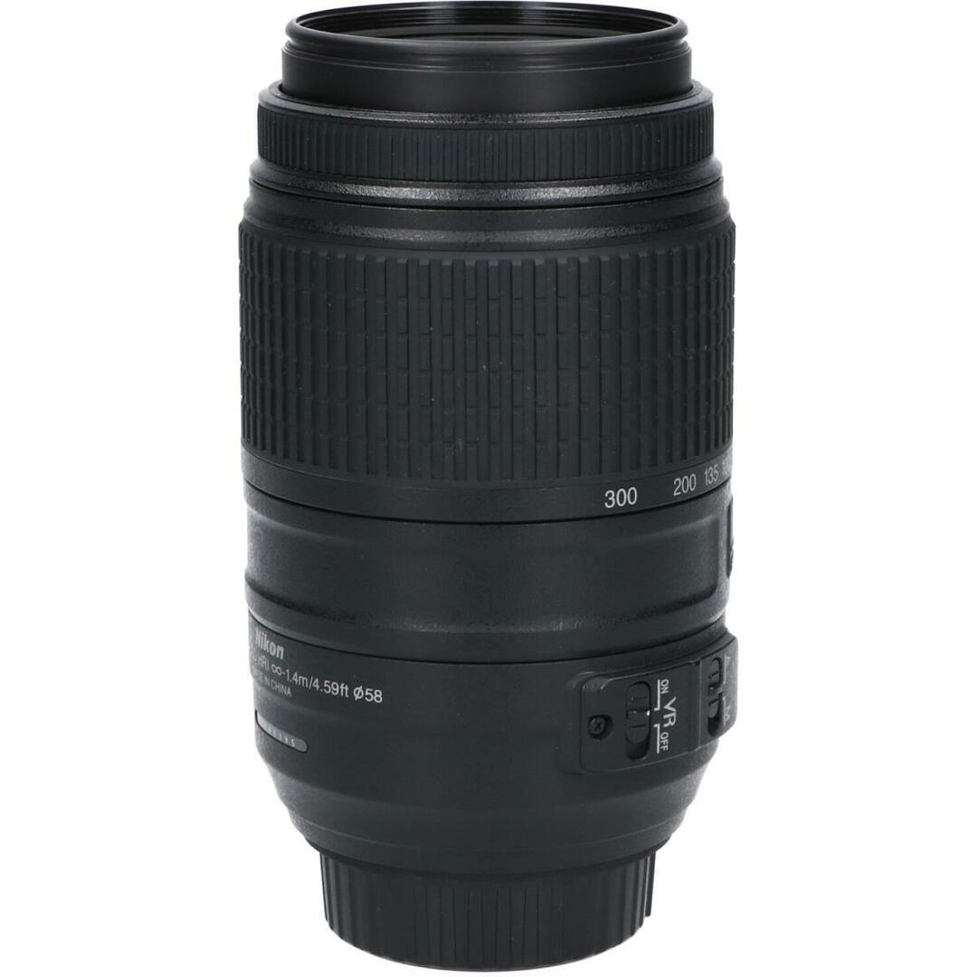 Nikon(ニコン)のＮＩＫＯＮ　ＡＦ－Ｓ　ＤＸ５５－３００ｍｍ　Ｆ４．５－５．６Ｇ　ＶＲ スマホ/家電/カメラのカメラ(レンズ(ズーム))の商品写真