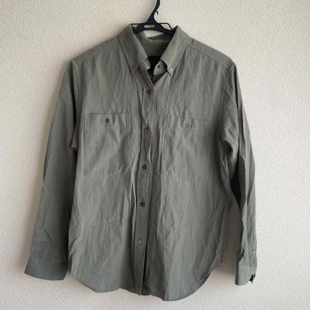 Spick & Span(スピックアンドスパン)のSpick&Span スピックアンドスパン　one wash ボタンダウンシャツ レディースのトップス(シャツ/ブラウス(長袖/七分))の商品写真