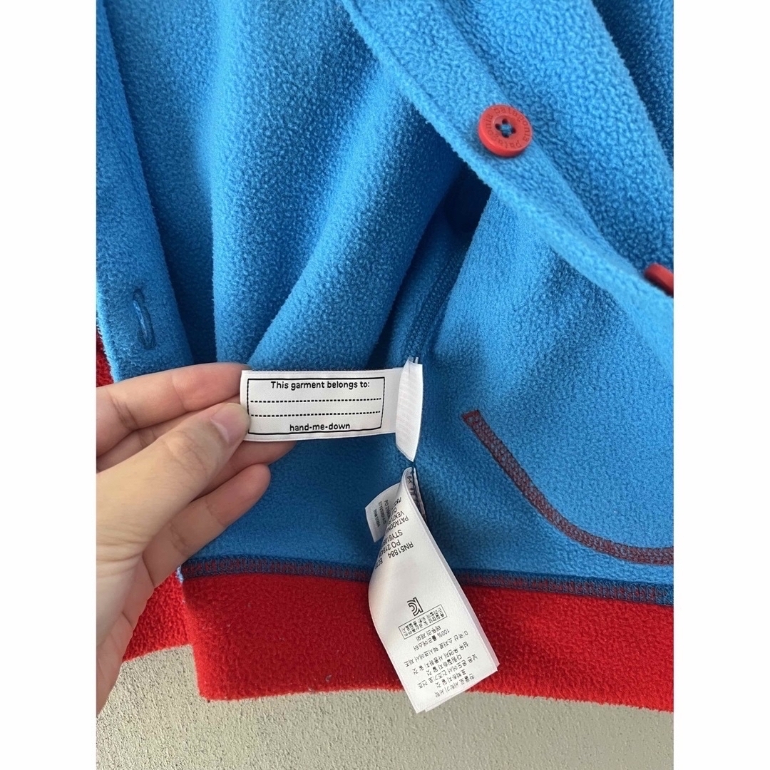 patagonia(パタゴニア)の最終値下げ♡patagonia パタゴニア　フリースパーカー2T キッズ/ベビー/マタニティのベビー服(~85cm)(ジャケット/コート)の商品写真