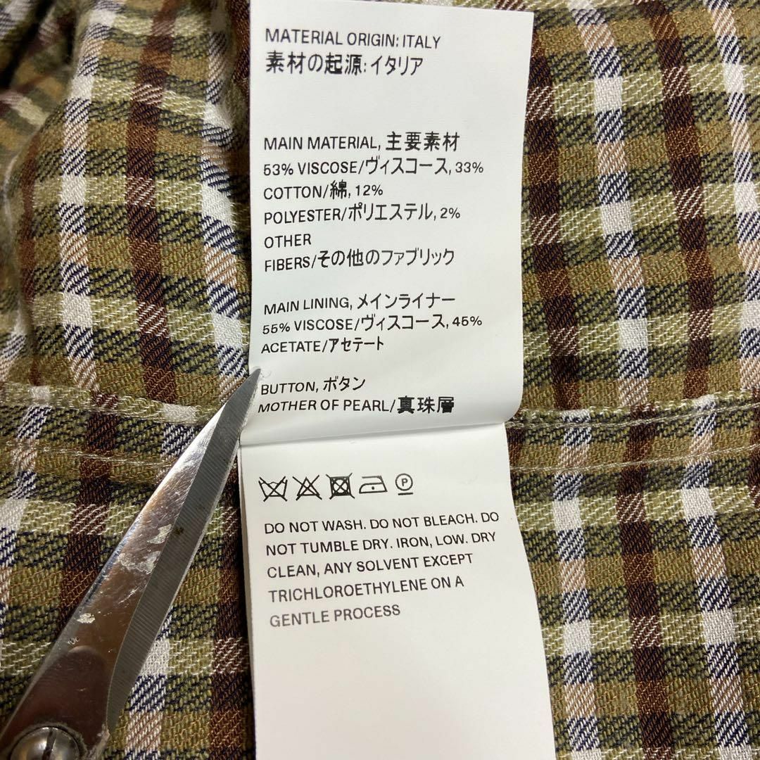 オールシーズン使える1枚◎】OUR LEGACY 長袖チェックシャツ古着の通販