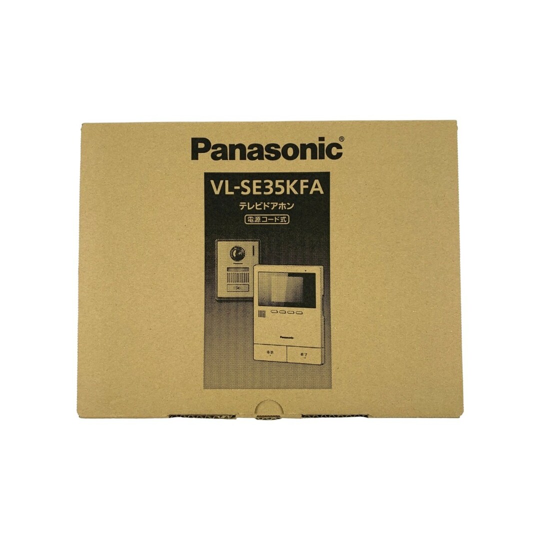 Panasonic - ▽▽Panasonic テレビドアホン 電源コード式 VL-SE35KFAの