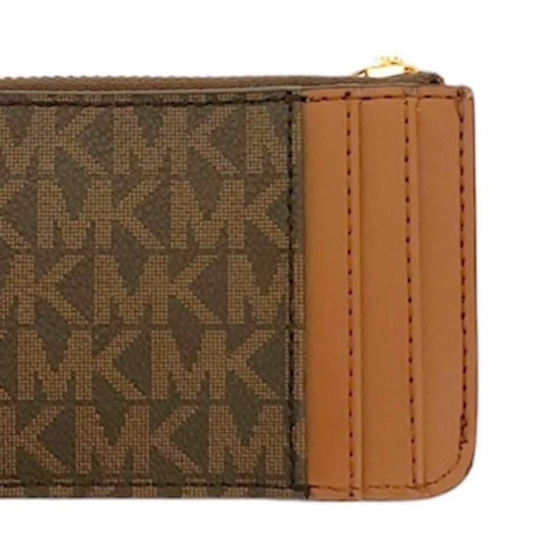 【新品】MICHAEL KORS マイケルコース レザー財布 コインケース 茶 6