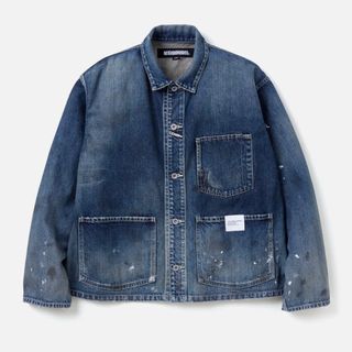 ネイバーフッド(NEIGHBORHOOD)のNB  WASHED SHORT COVERALL JACKET(カバーオール)